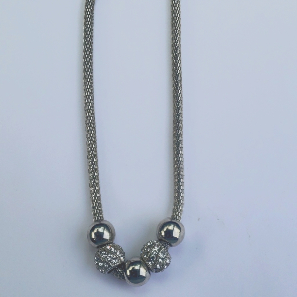 🌴New York Co STATEMENT Necklace Silver🌴
